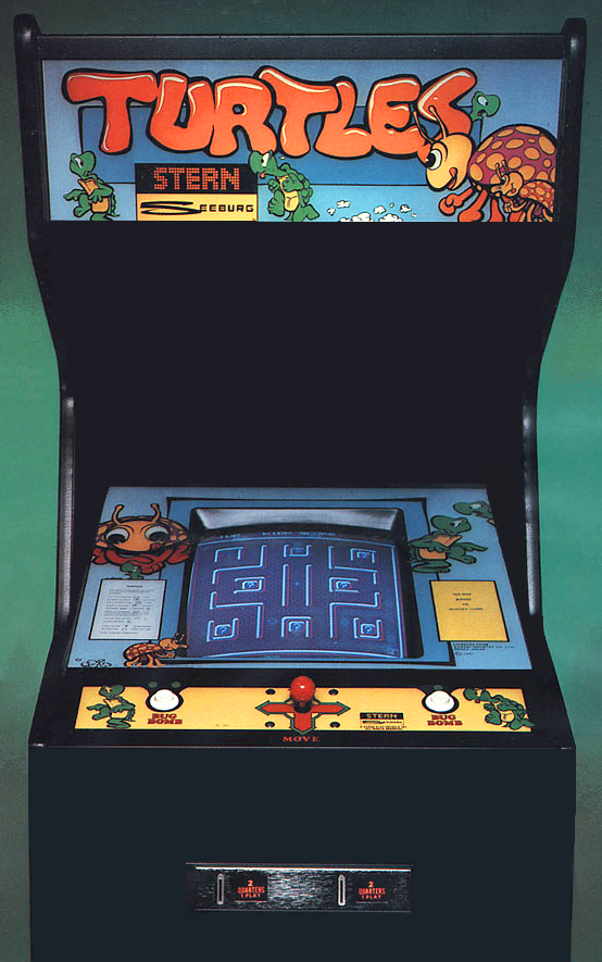 The Turtles arcade cabinet