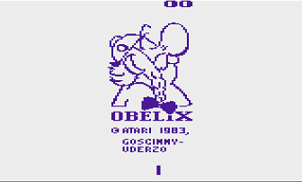 The Obelix title screen