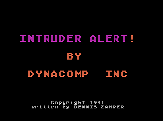 Intruder Alert! screen shot 1