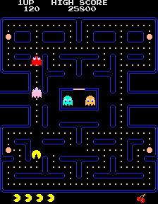 Pac-Man screen shot