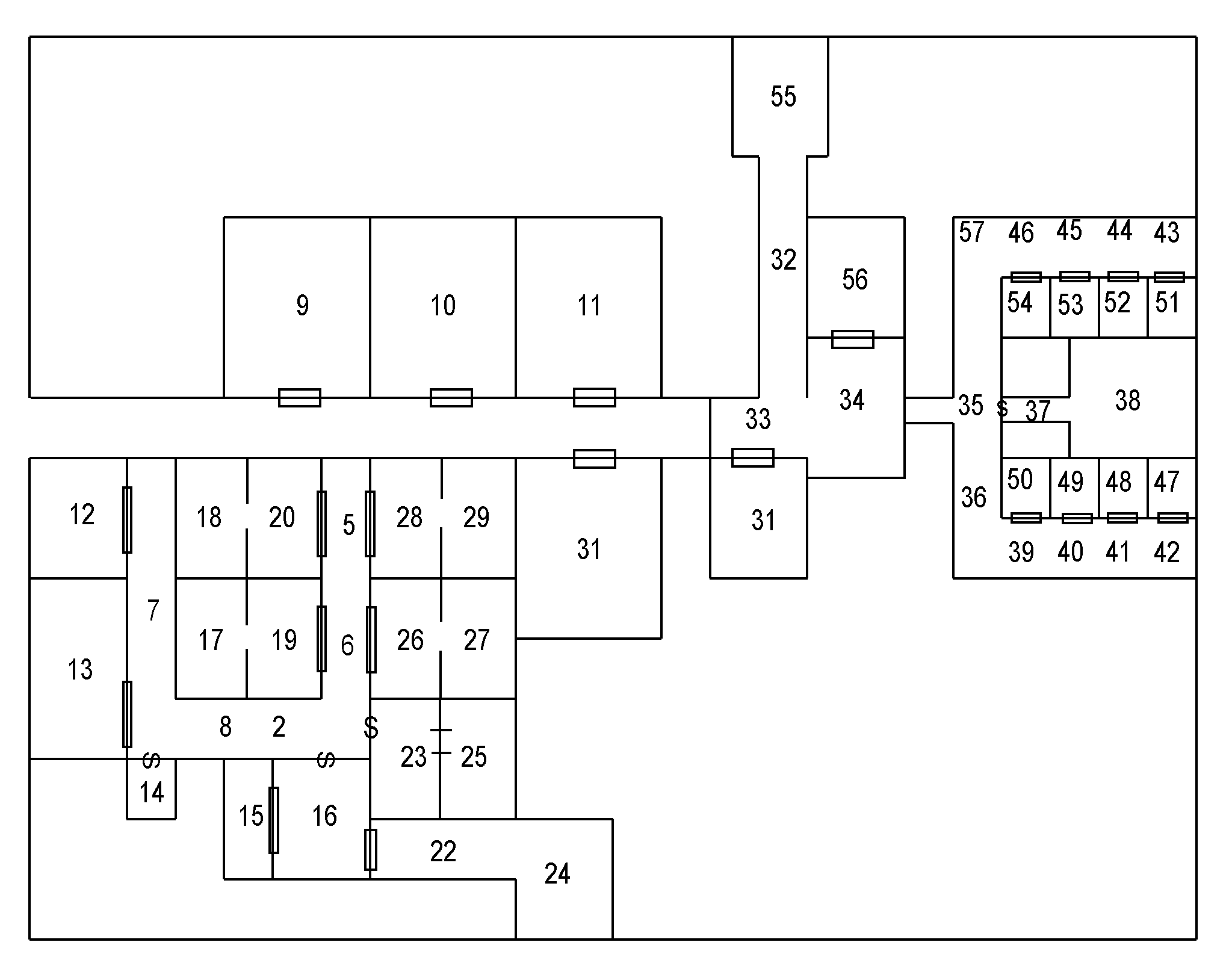 Temple of Apshai Level II Map