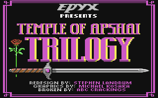 Temple of Apshai Trilogy (Title Screen)