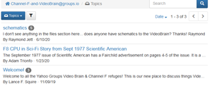 The Channel F / VideoBrain Discussion Group
